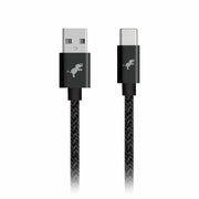 Nimble USB-A to USB-C 1 m Braided Cable Black