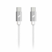 Nimble USB-C to USB-C 1 m Braided Cable White