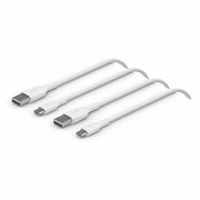 Belkin BoostCharge USB-C to USB-A Cable 1 m (2 Pack) White