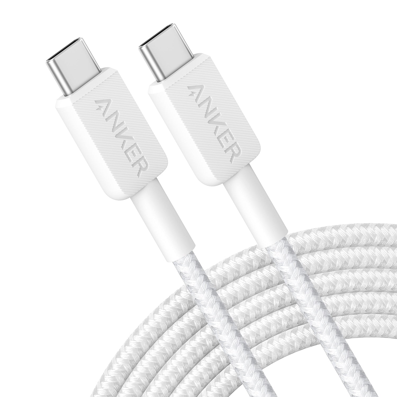 Anker USB-C to USB-C 3 ft Cable White