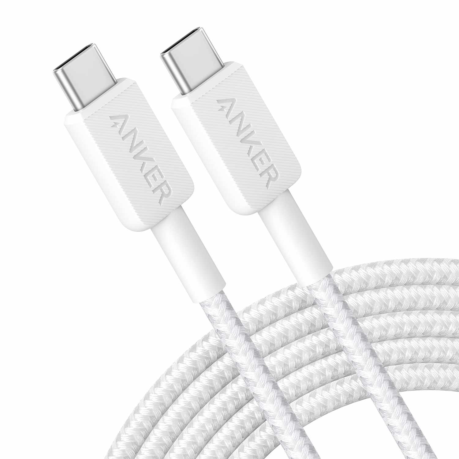 Anker USB-C to USB-C 3 ft Cable White