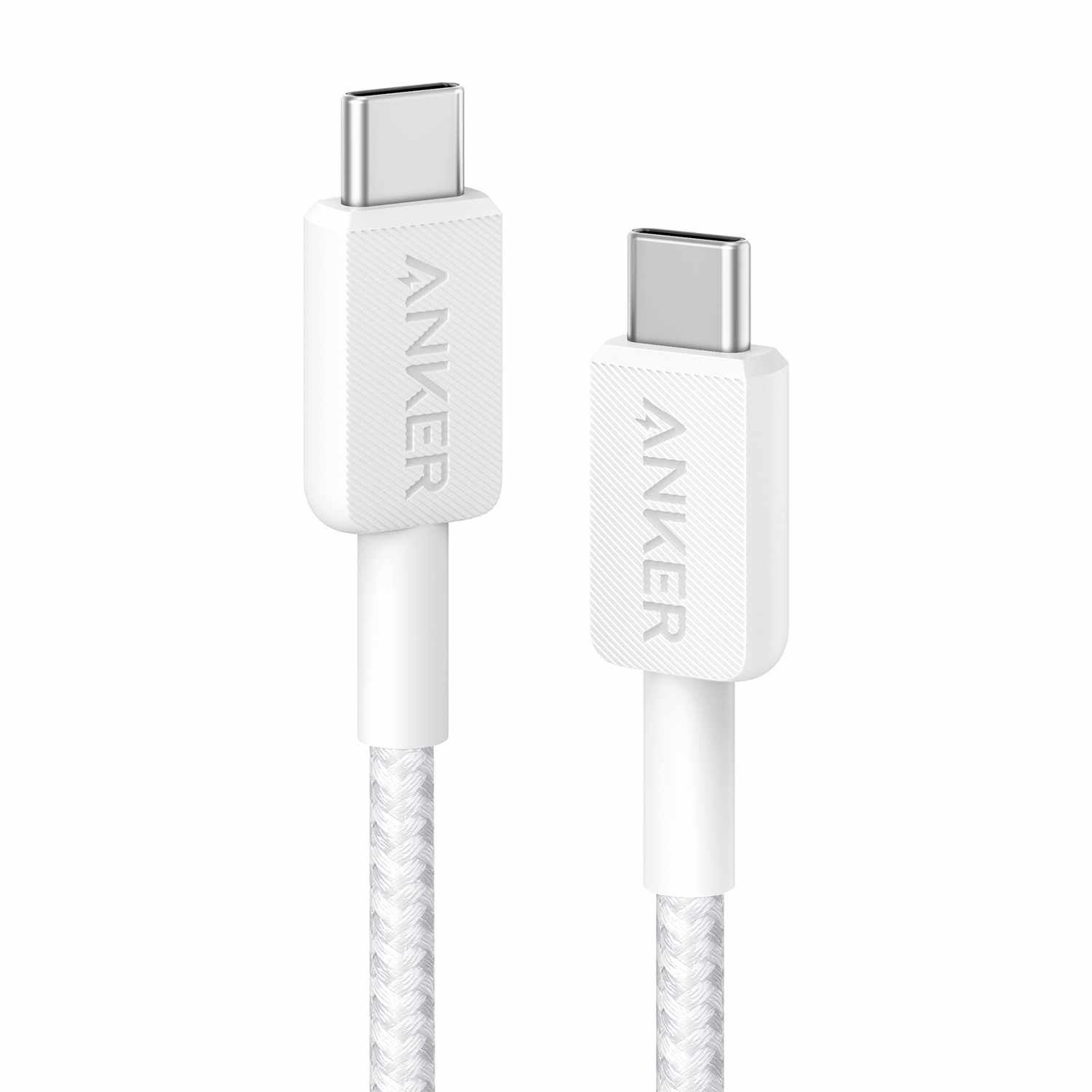 Anker USB-C to USB-C 6 ft Cable White