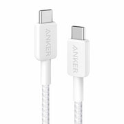 Anker USB-C to USB-C 6 ft Cable White