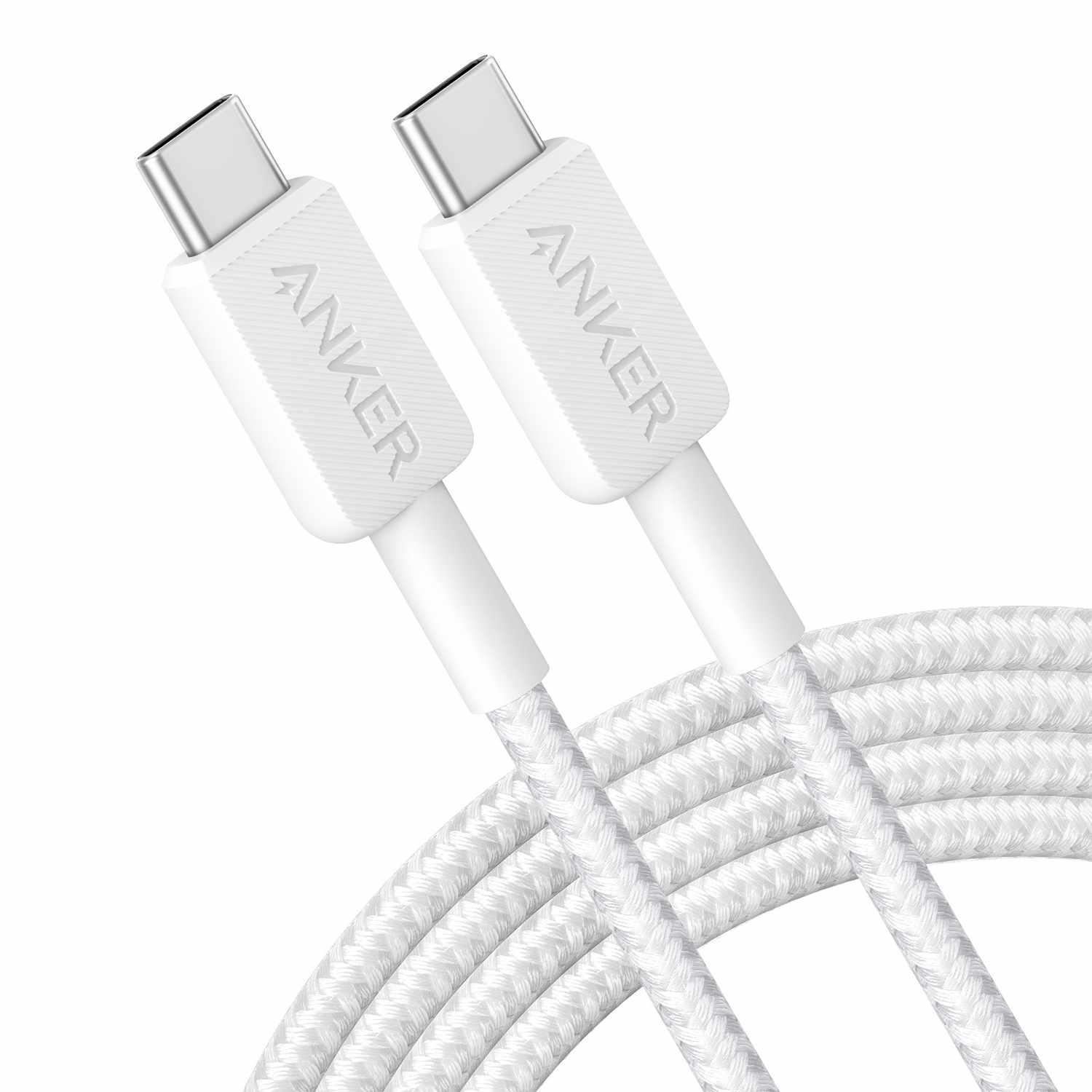 Anker USB-C to USB-C 10 ft Cable White