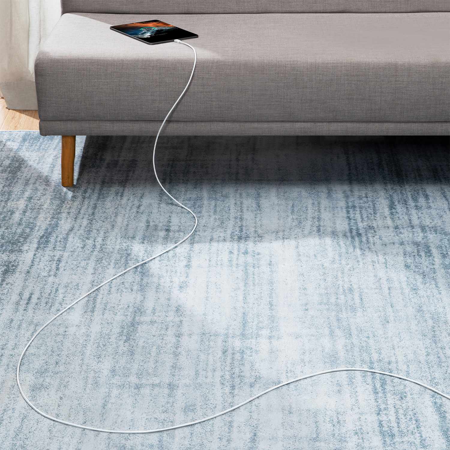 Anker USB-C to USB-C 10 ft Cable White