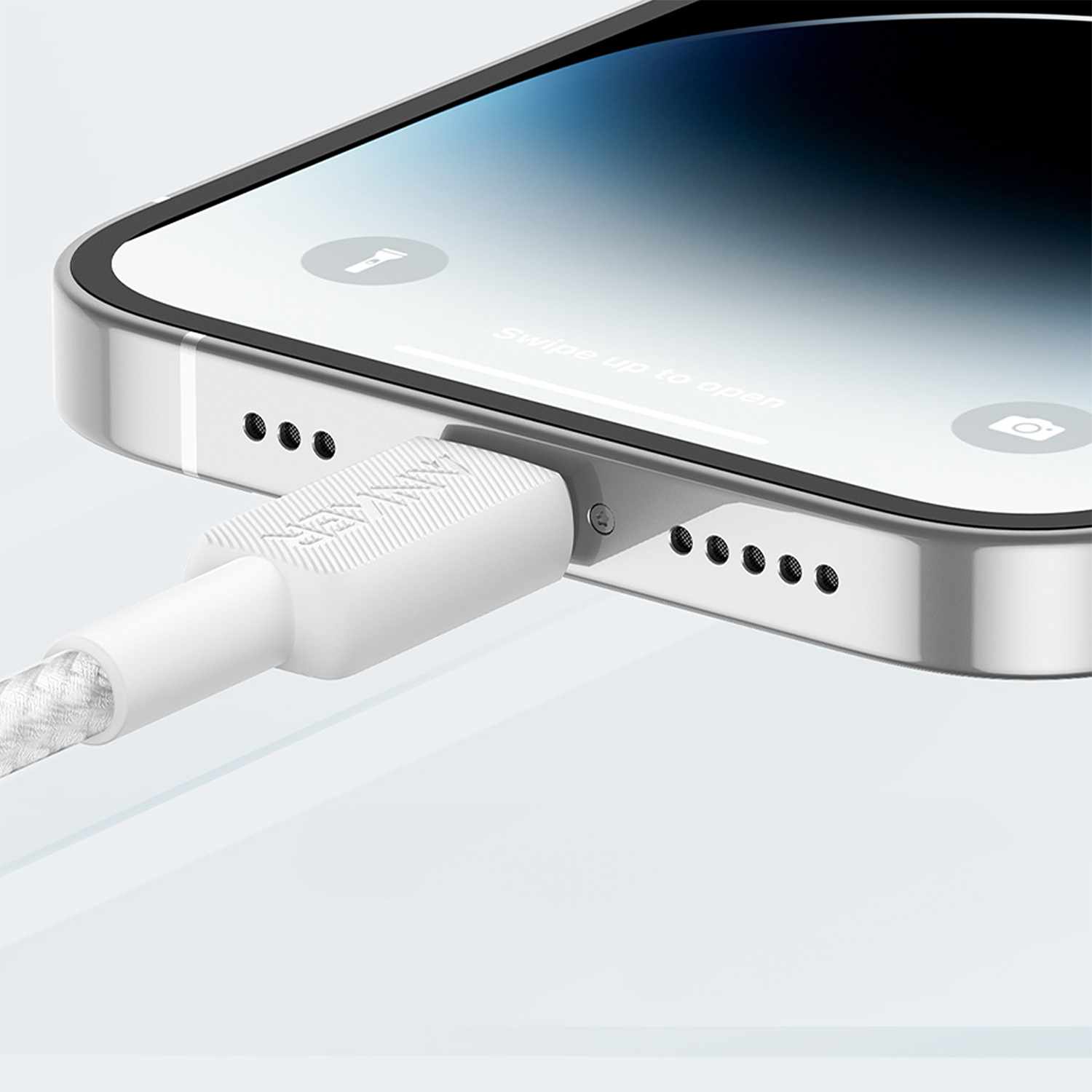 Anker USB-C to Lightning 3 ft Cable White