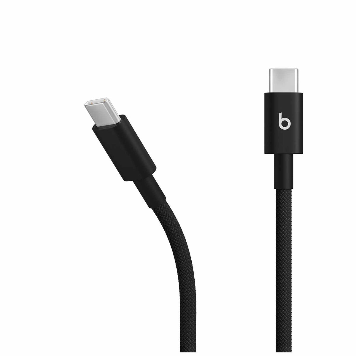 Beats USB-C to USB-C 5 ft Braided Cable Black