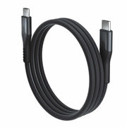 Blu Element SelfCoil Magnetic Cable USB-C to USB-C 3.3 ft Black