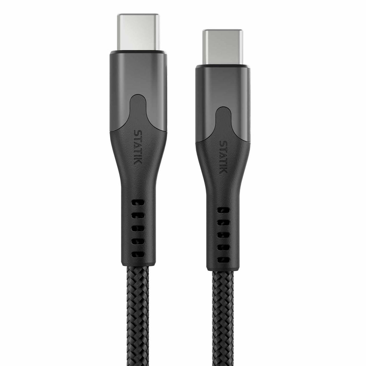 Blu Element SelfCoil Magnetic Cable USB-C to USB-C 3.3 ft Black