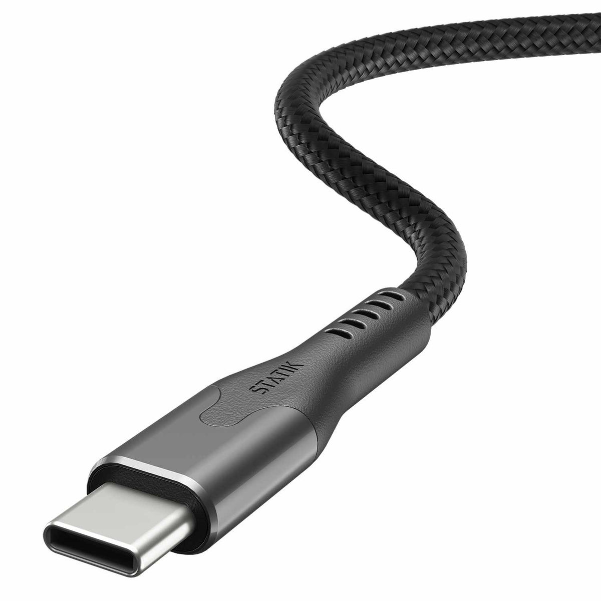 Blu Element SelfCoil Magnetic Cable USB-C to USB-C 3.3 ft Black