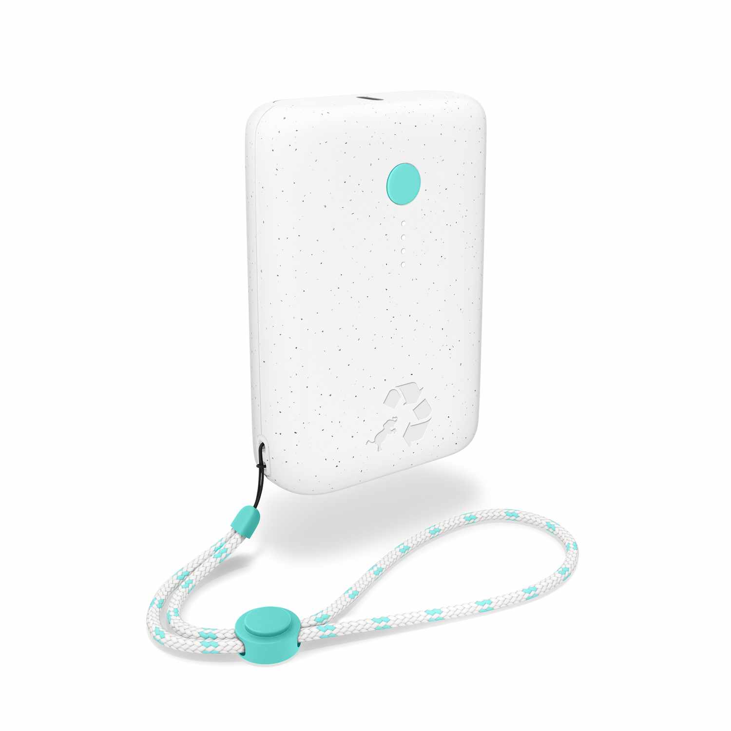 Nimble Champ PD Battery 10.000 mAh 20W 2-Ports USB-C Luna White