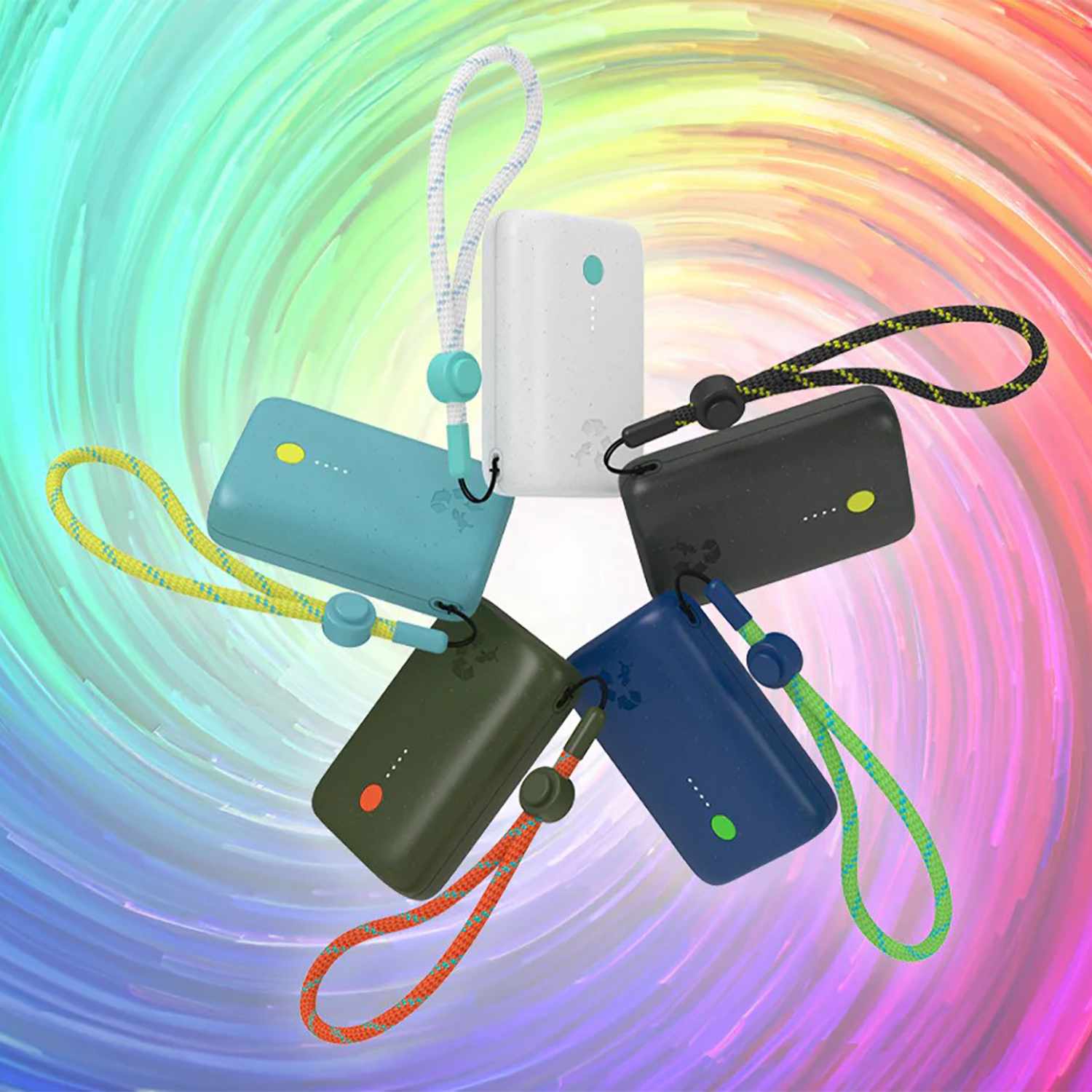 Nimble Champ PD Battery 10.000 mAh 20W 2-Ports USB-C Midnight Black