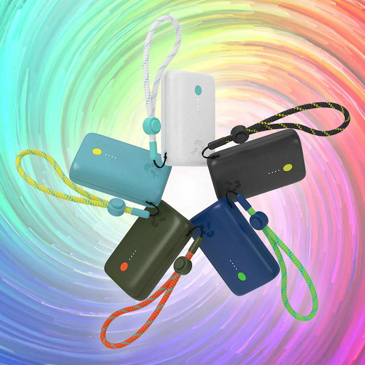 Nimble Champ PD Battery 10.000 mAh 20W 2-Ports USB-C Midnight Black