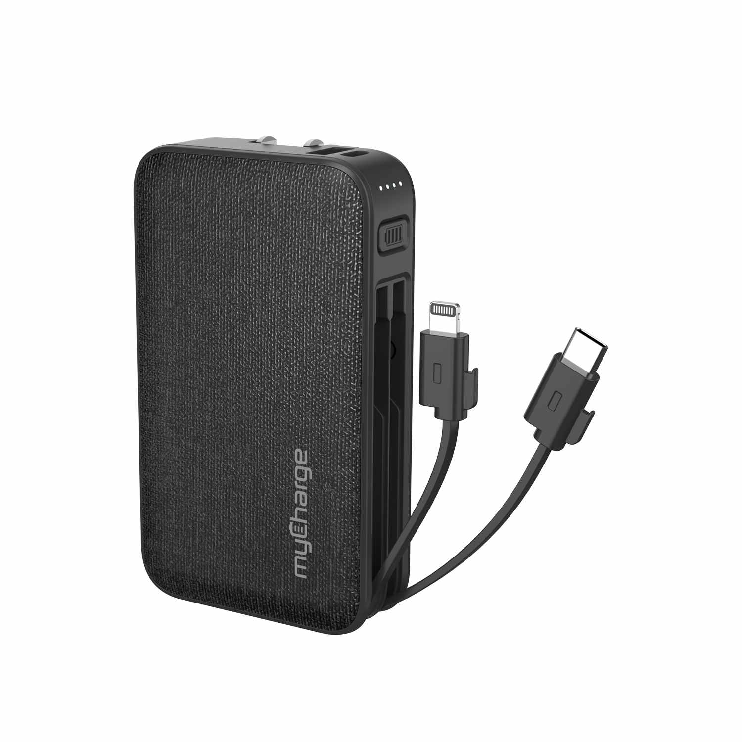 myCharge PowerHub Plus 6000 mAh Black Power Bank