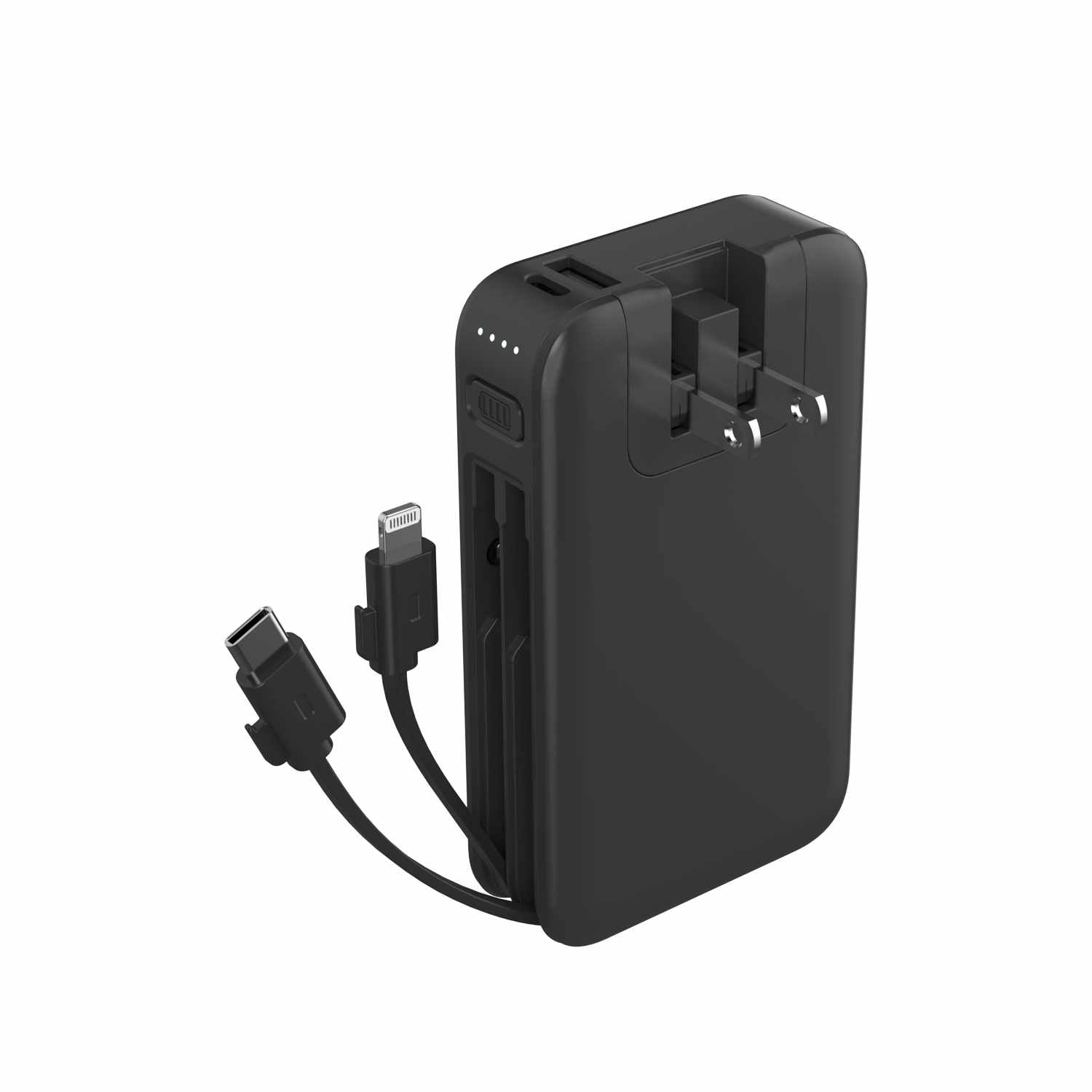 myCharge PowerHub Plus 6000 mAh Black Power Bank