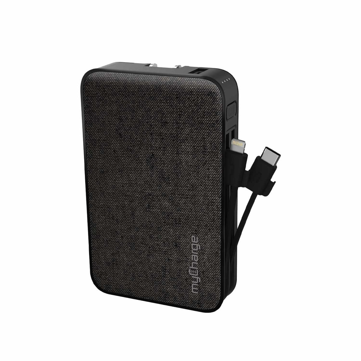 myCharge PowerHub Plus 6000 mAh Black Power Bank