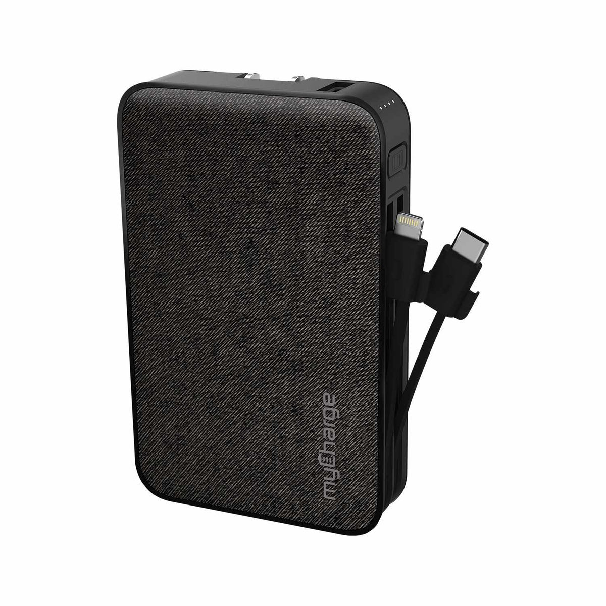 myCharge PowerHub Ultra 10,000 mAh Black Power Bank