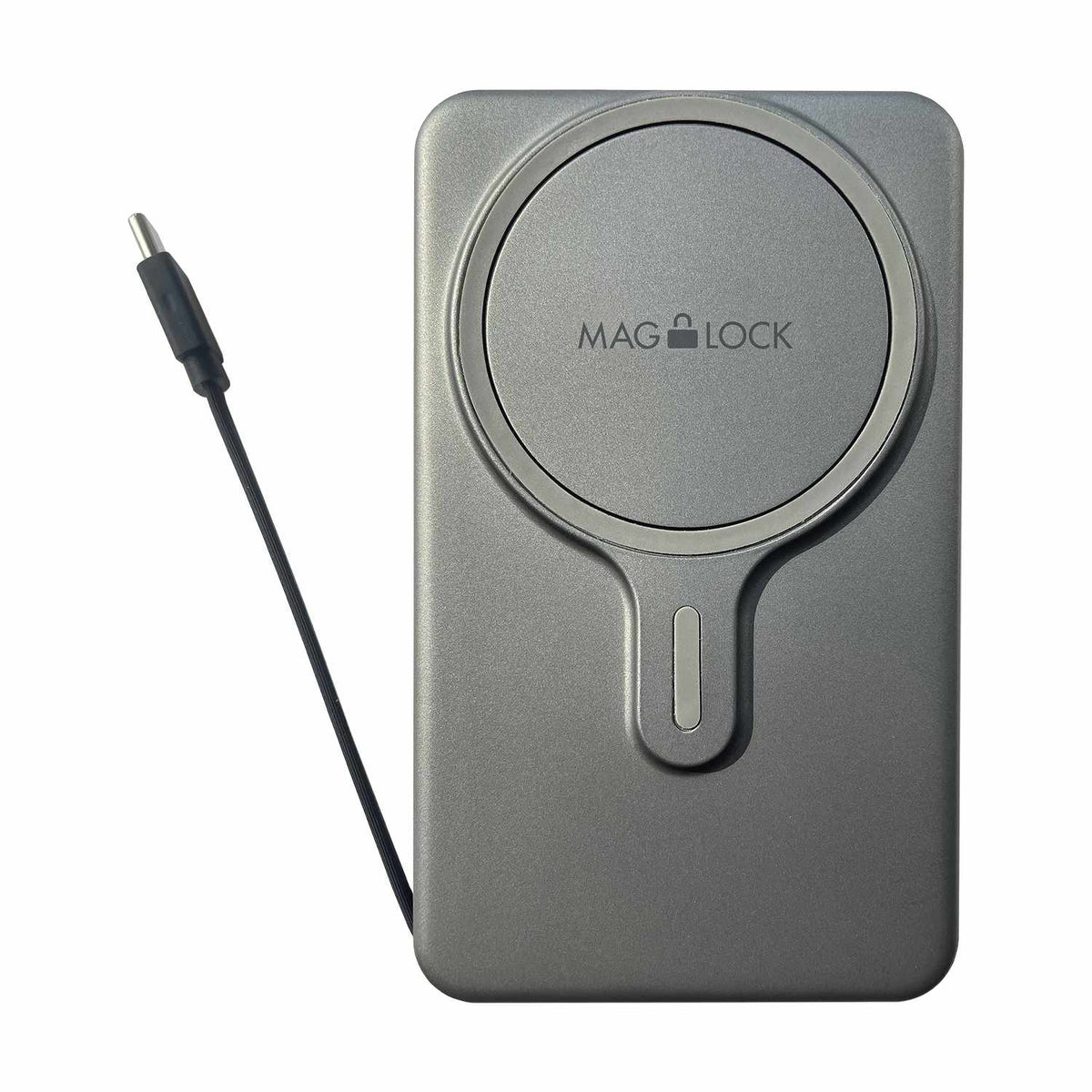 myCharge Maglock Hub All-In-One Wireless Power Bank 5,000 mAh Black