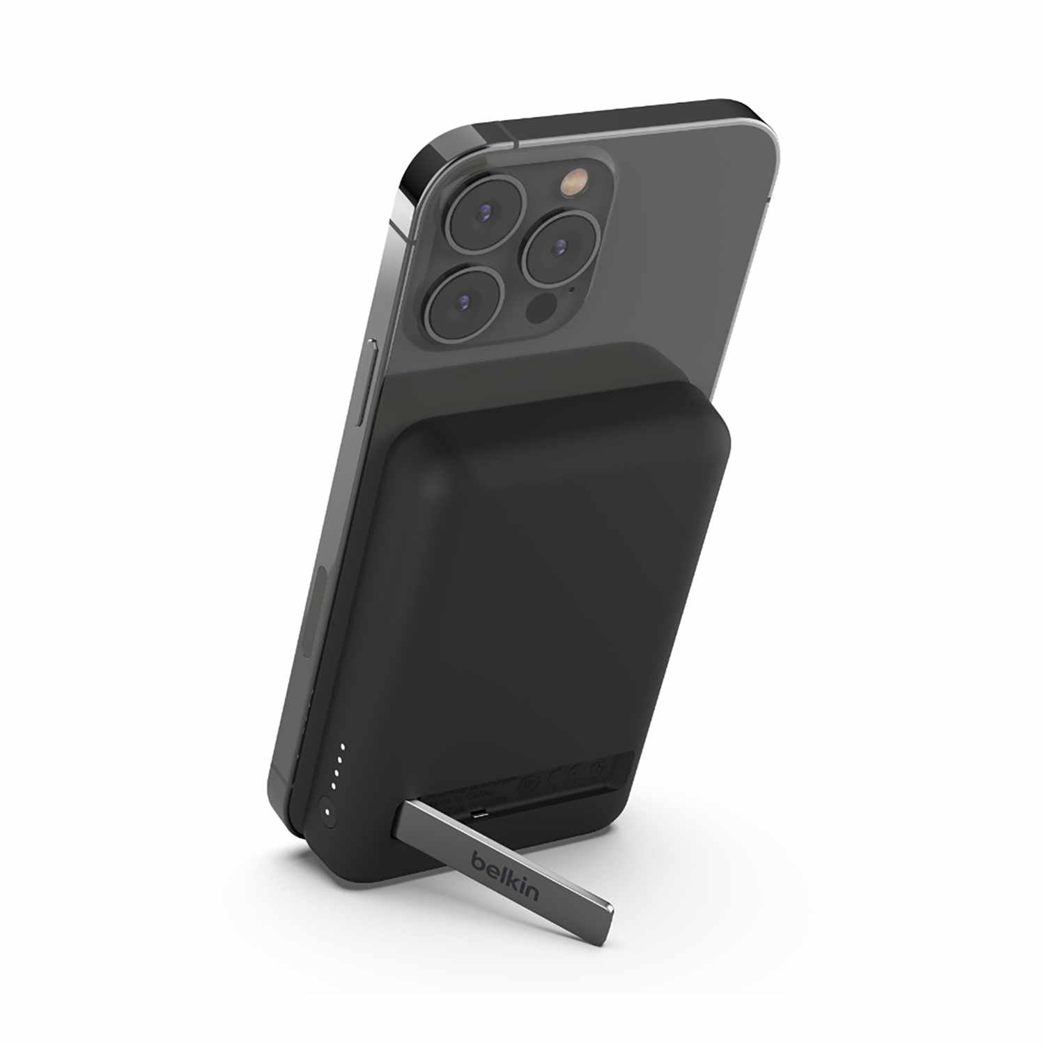 Belkin BoostCharge Wireless Power Bank 5.000 mAh with Stand Black