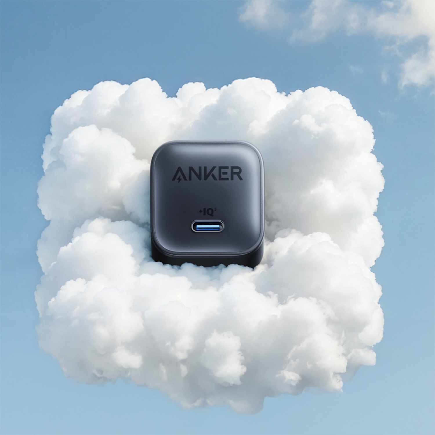 Anker Nano Wall Charger 45W USB-C Black with USB-C 6ft Cable