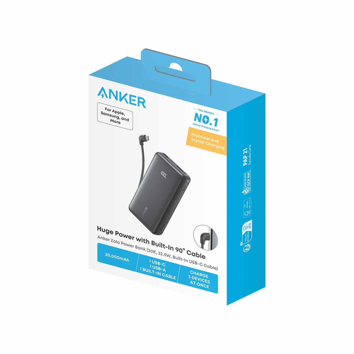 Anker USB-C to USB-C Cable Black