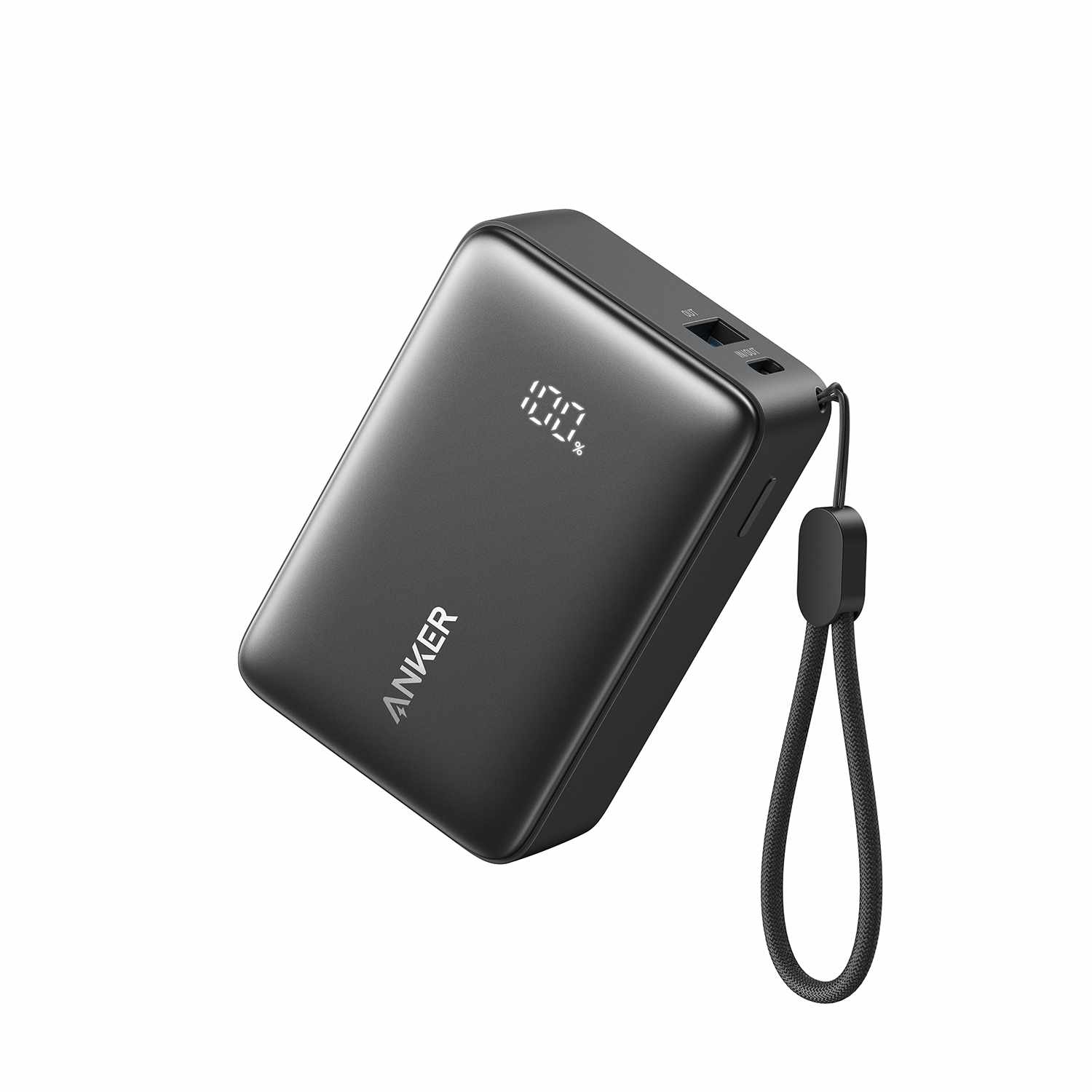 Anker 5,000 mAh 22.5W Compact Portable Battery Black