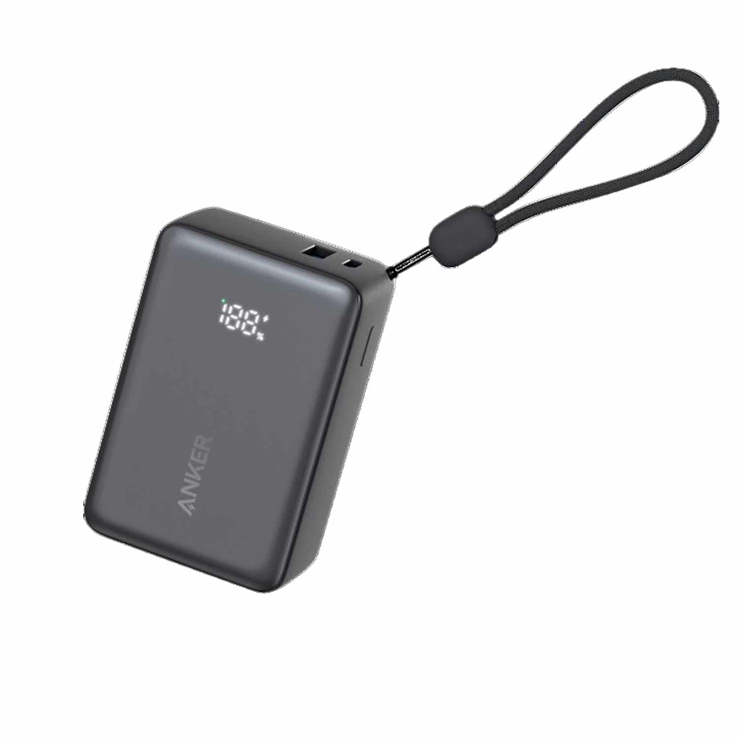 Anker 5,000 mAh 22.5W Compact Portable Battery Black