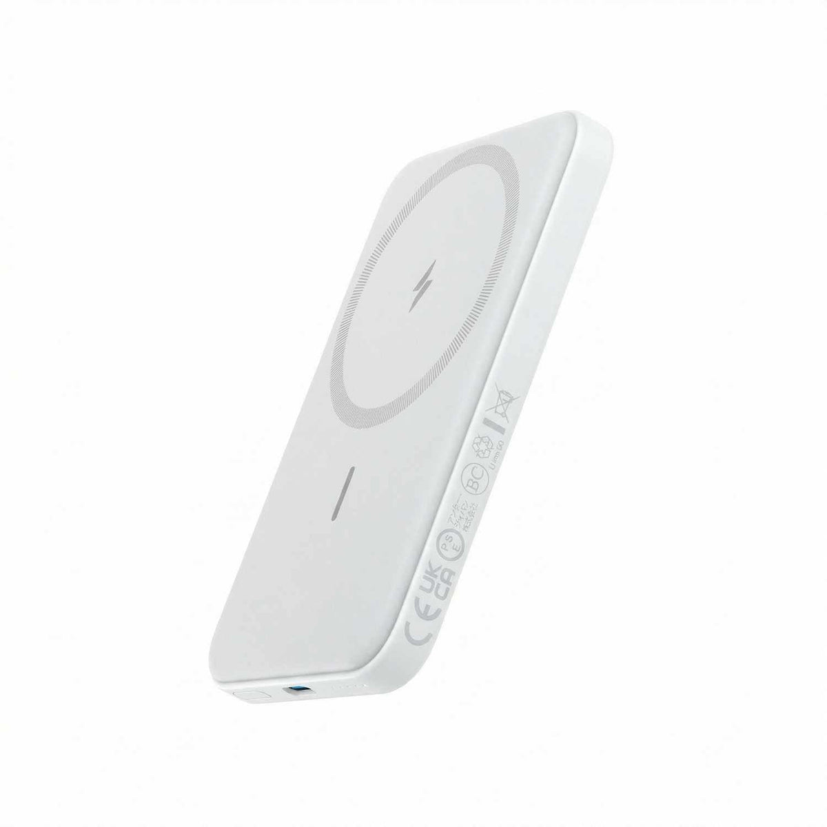 Anker 5,000 mAh 7.5W Magnetic Portable Battery White