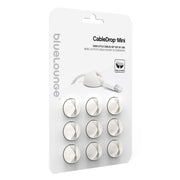 Bluelounge CDMWH Cabledrop CableClip Mini White