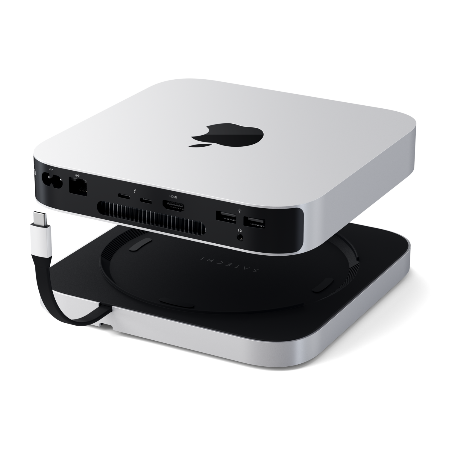 Satechi Stand & Hub Charging Stand Silver