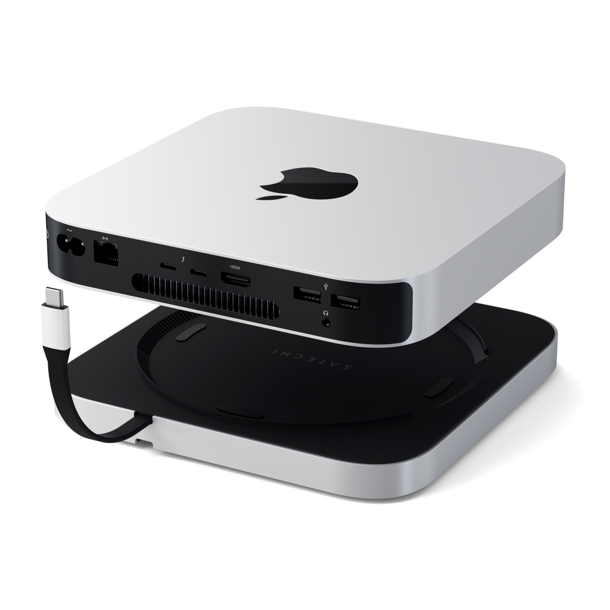Satechi Stand & Hub Charging Stand Silver