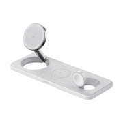 Anker MagGo Qi2 3-in-1 Wireless Charging Station 15W White