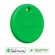 Chipolo POP Tracking Tag (Works with Googleâ€™s Find My Device or Apple Find My) Green