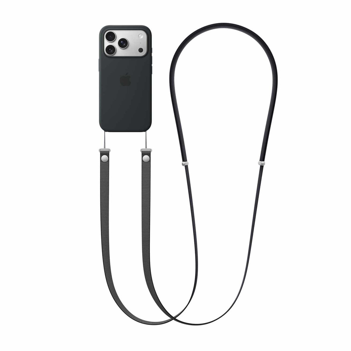 Apple Crossbody Strap Black