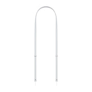 Apple Crossbody Strap Light Gray