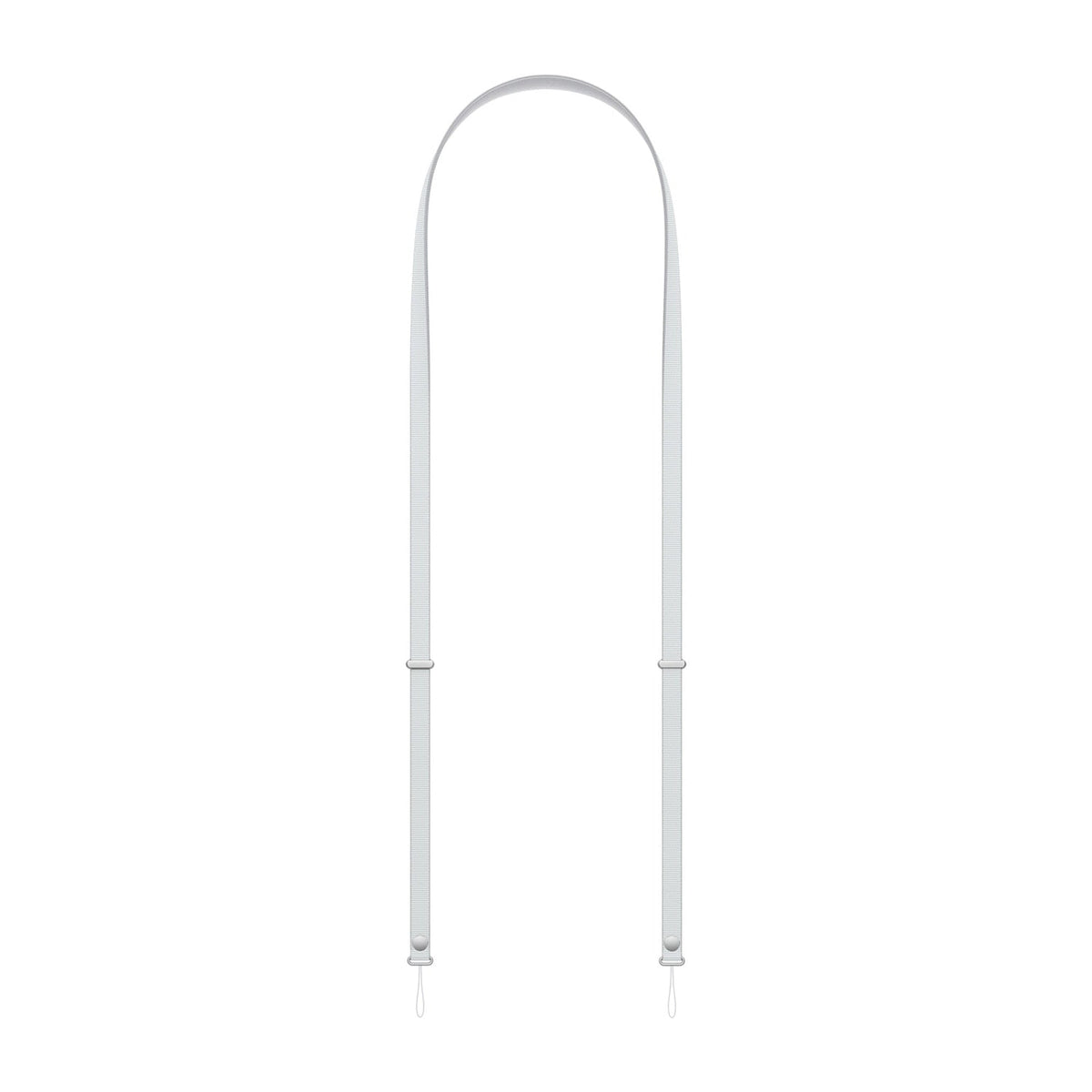 Apple Crossbody Strap Light Gray