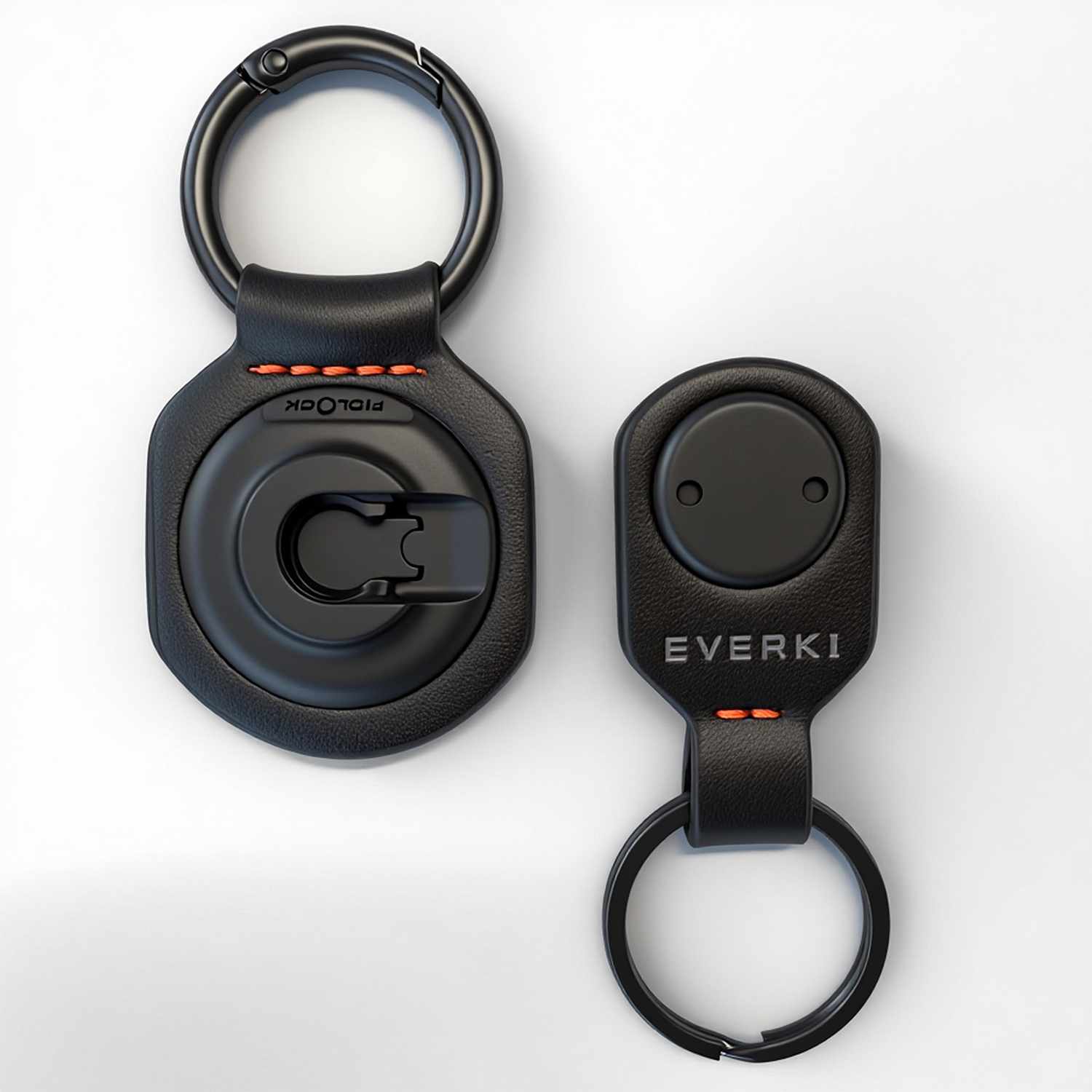 Everki Quick Release Key Chain with FIDLOCK Magnetic Closure Black