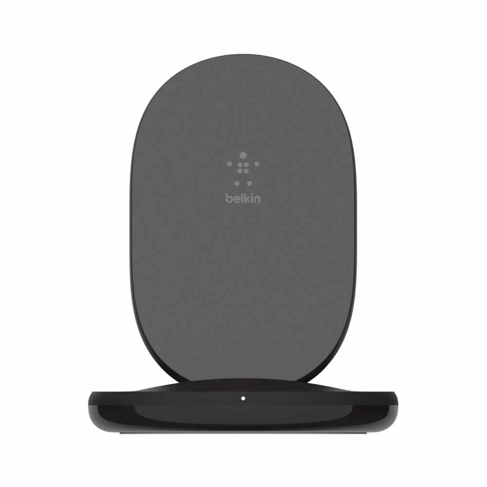 Blu Element Belkin BoostCharge 15W Wireless Charging Stand + QCÃŠ3.0 24W Wall Charger Black