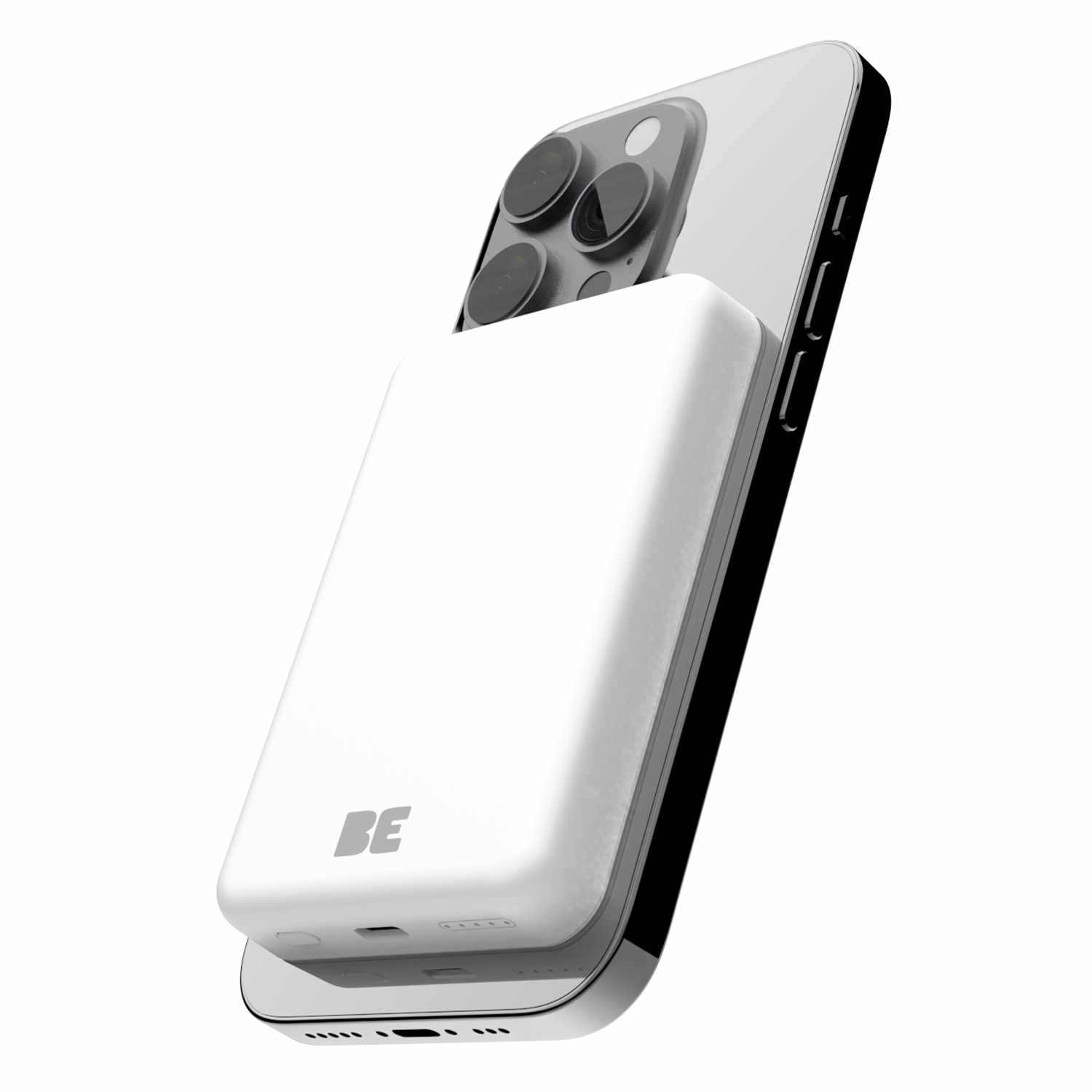 Blu Element MagSafe Powerbank 5,000 mAh White Wireless Charger