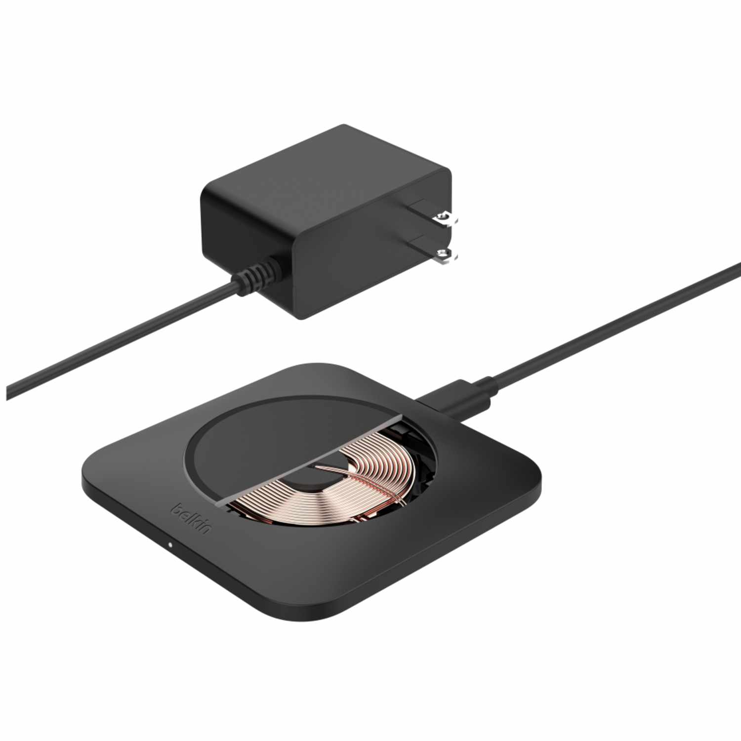 Belkin BoostCharge Pro EasyAlign Wireless Pad 15W Black Charging Pad
