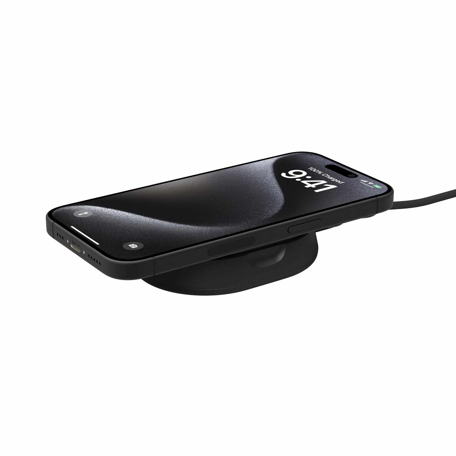 Belkin BoostCharge Qi2 Convertible Wireless Charging Stand 15W Black
