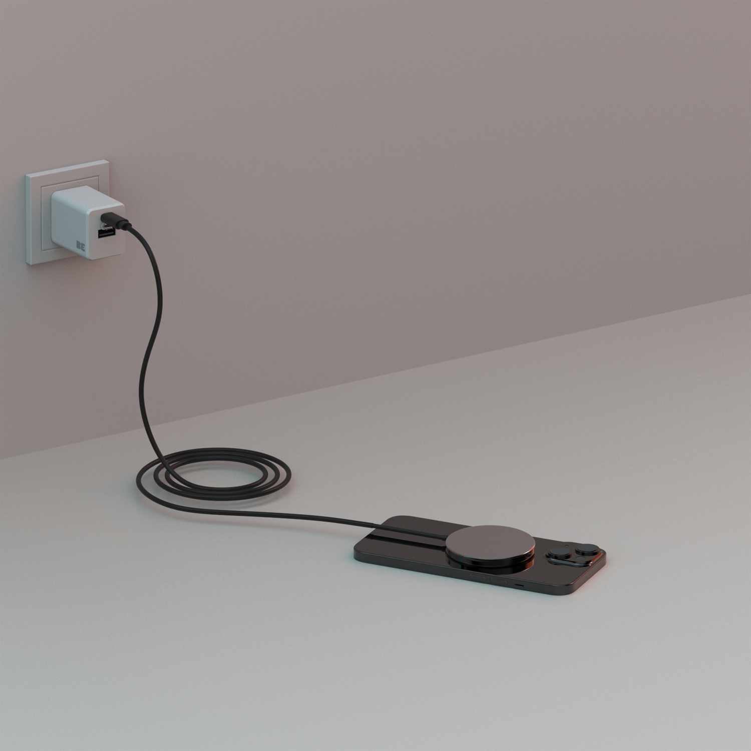 Blu Element USB-C to USB-C 4 ft 15W Cable Black