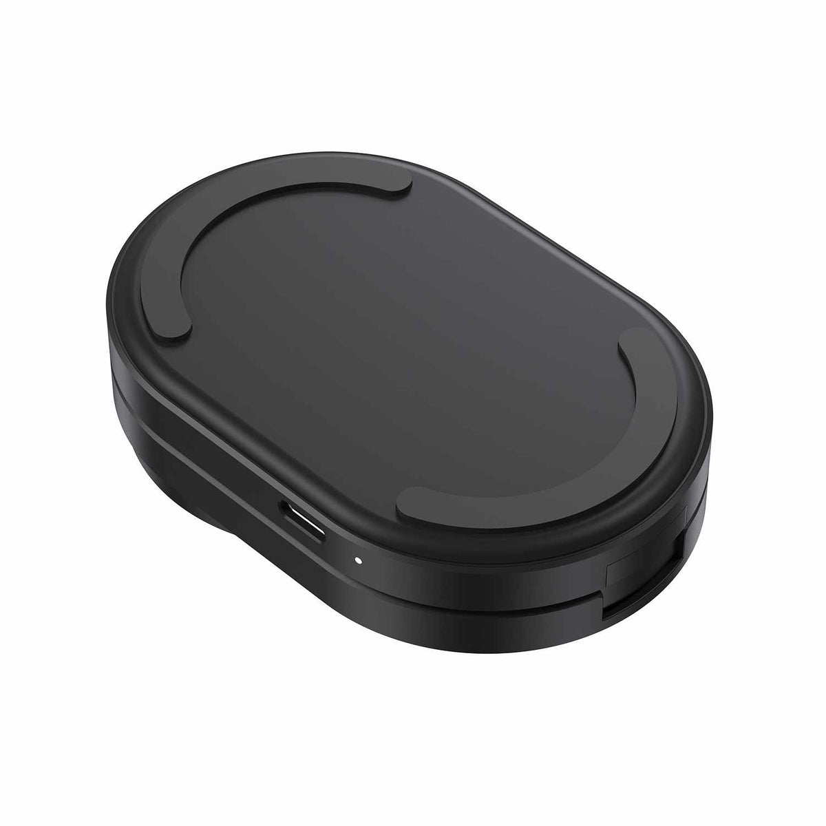 Blu Element BEWCQi23IN1F Qi2 3-in-1 Foldable Wireless Charging Stand 15W MagSafe-Compatible Black