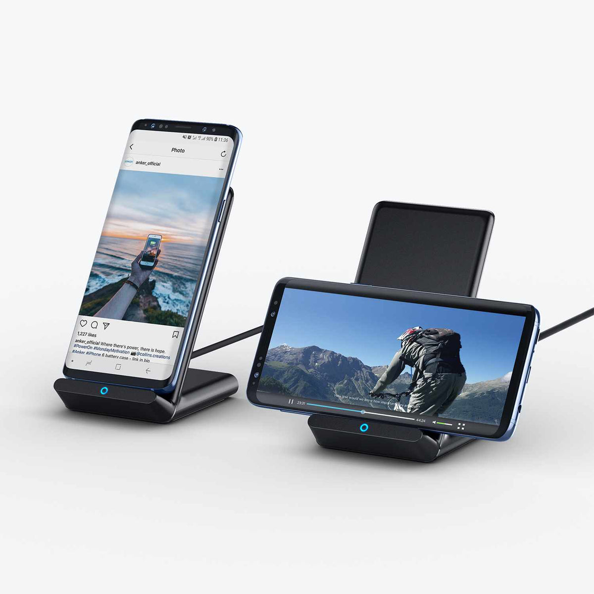 Anker Wireless Charger Stand in Bulke Packaging Black