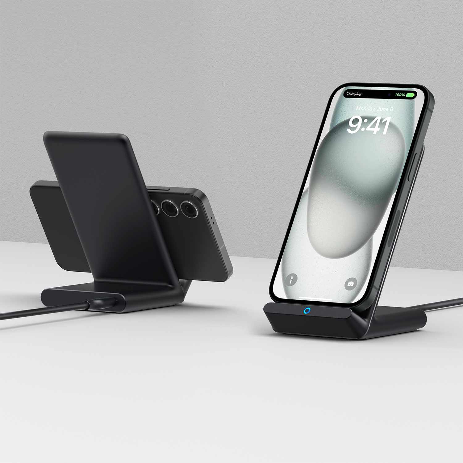 Anker Wireless Charger Stand in Bulke Packaging Black