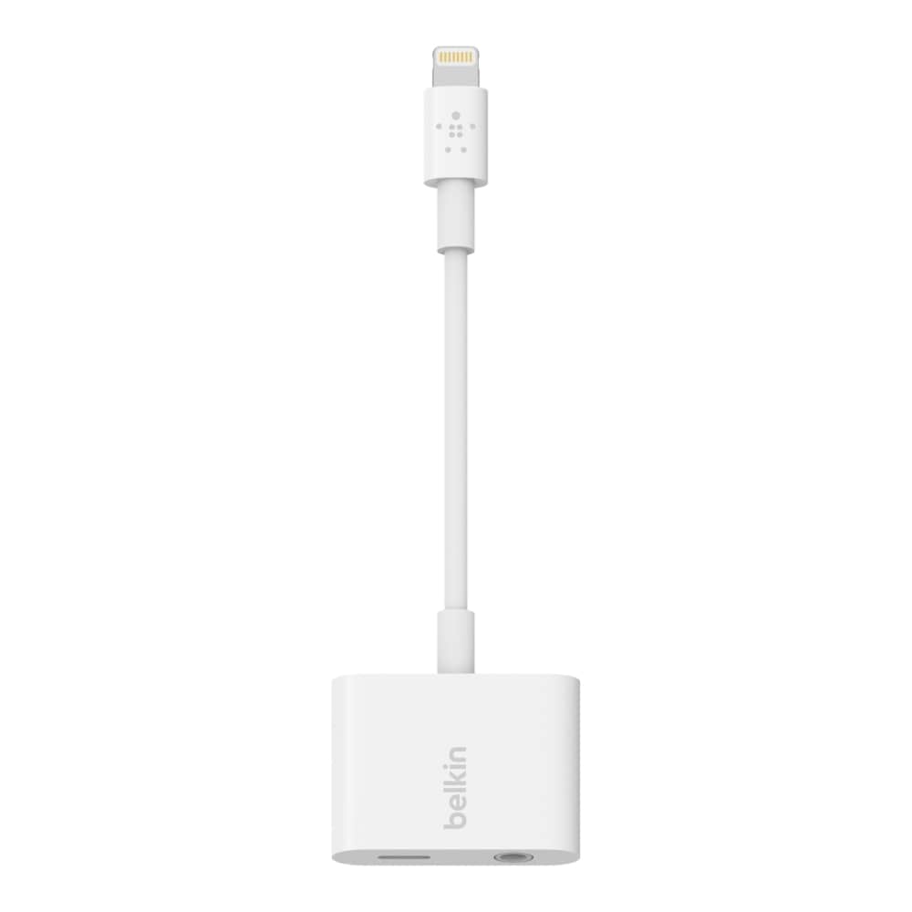 Belkin F8J212btWHT 3.5mm and Lightning Headphone Adapter White
