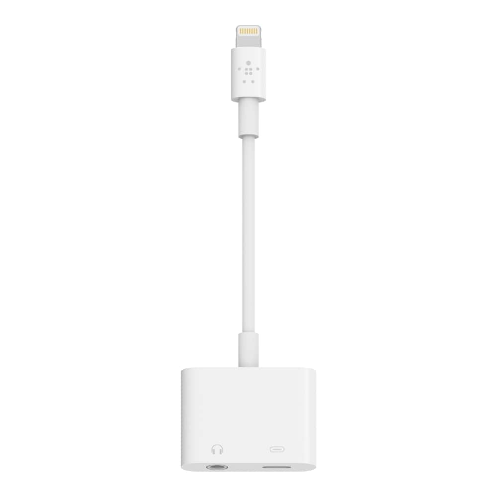 Belkin F8J212btWHT 3.5mm and Lightning Headphone Adapter White