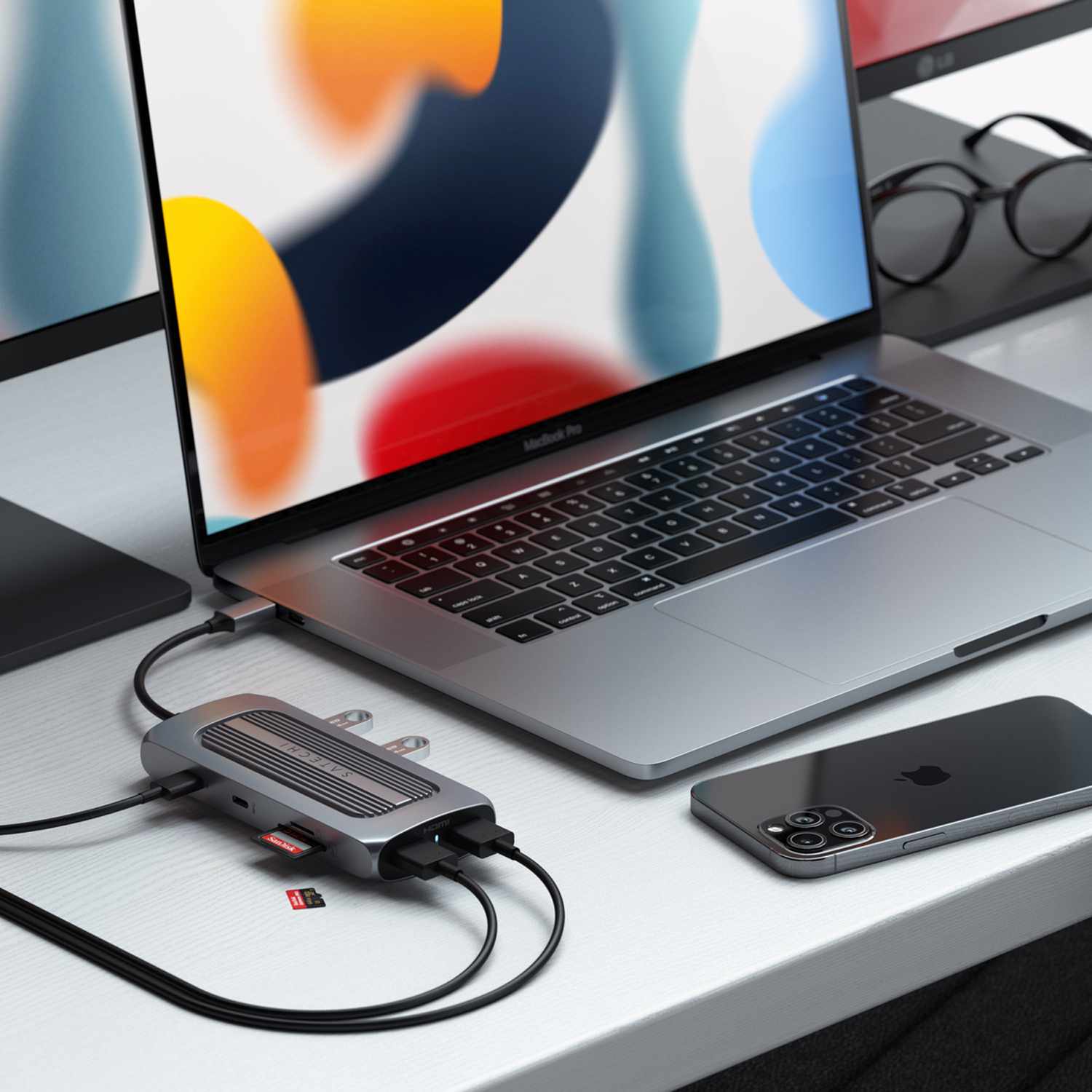 Satechi USB-C Multiport MX Adapter Space Gray Grey