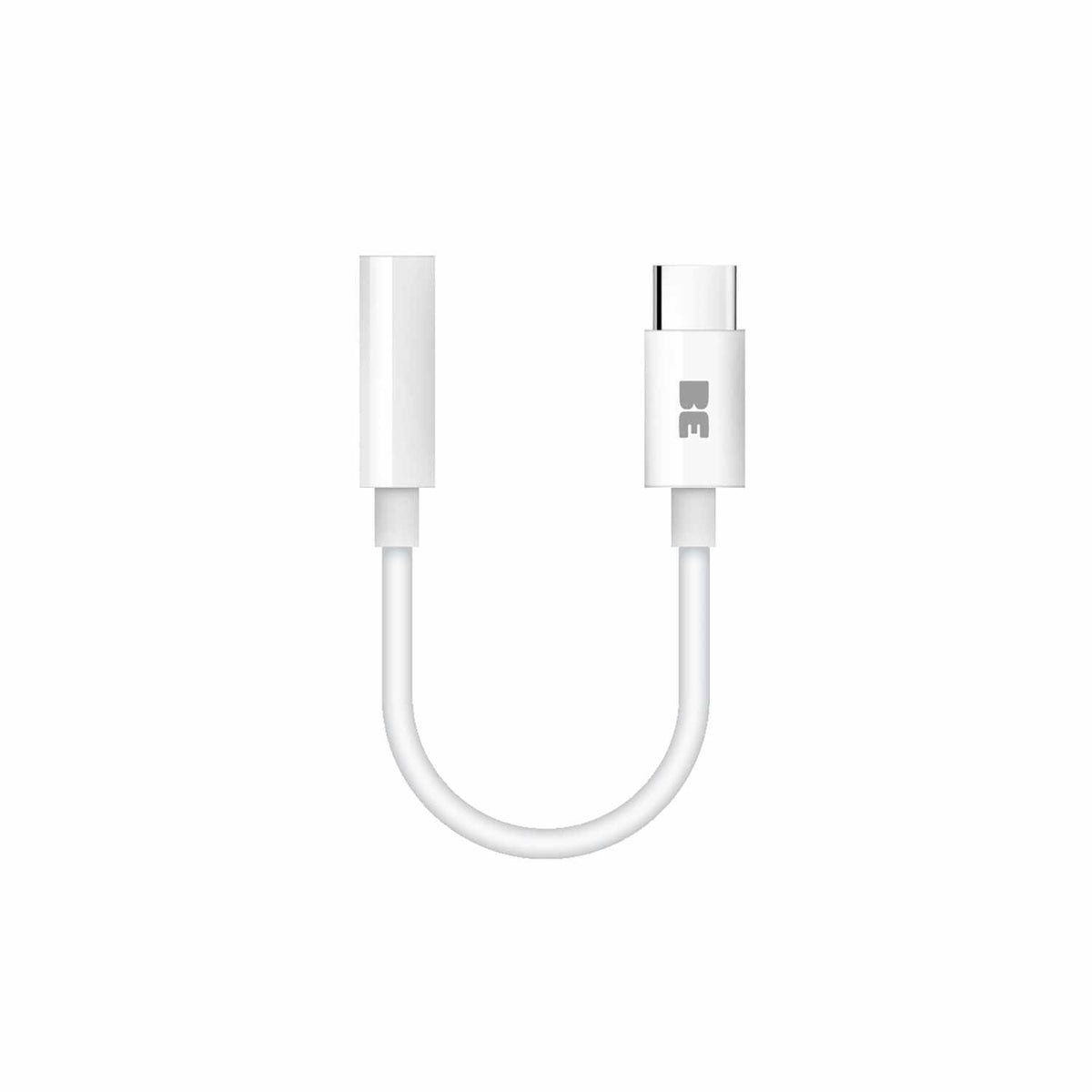 Blu Element USB-C to 3.5mm Headphone Jack Adapter White