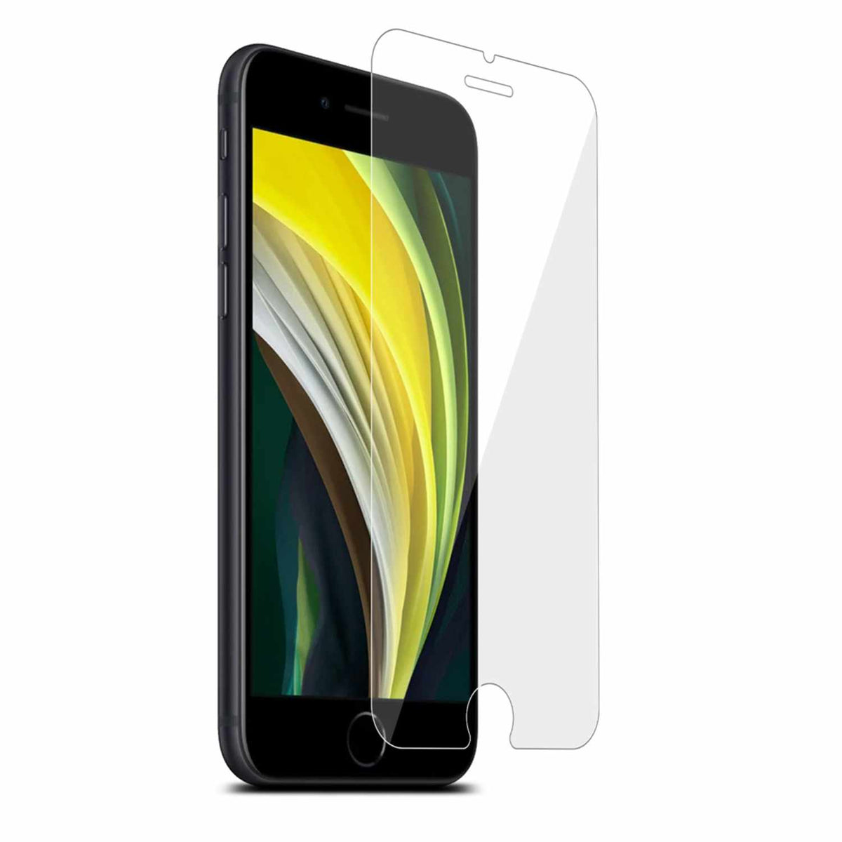 22 Cases Tempered Glass Screen Protector for iPhone SE